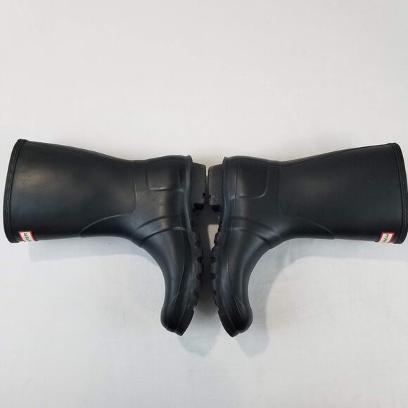 Hunter Boots Original Short Rain Boots Womens Size 9 Waterproof Rubber Shoes - Picture 7 of 11